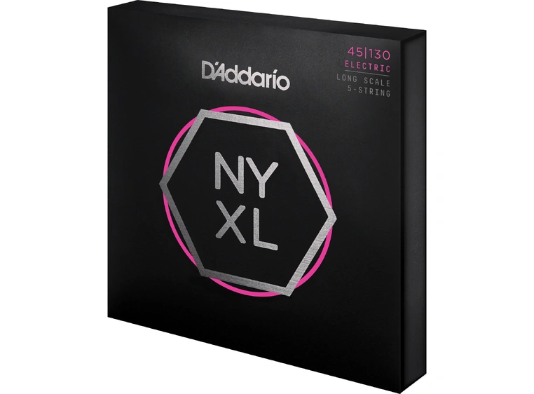 D'Addario NYXL45130 El.Bass 5 strenger (045-130) 